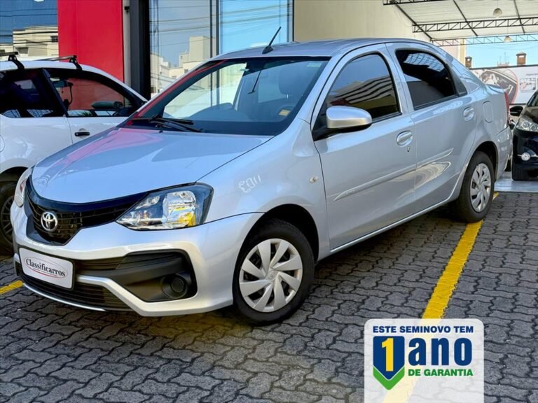Toyota Etios – 1.5 X SEDAN 16V FLEX 4P AUTOMÁTICO